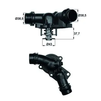 

THERMOSTAT 97 C 98 3-SERI (E46)