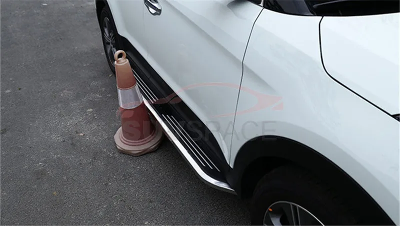 Боковой Шаг подходит для Honda CRV 2012-2016 подножка nerf bar 2 шт. Левая Правая алюминиевая