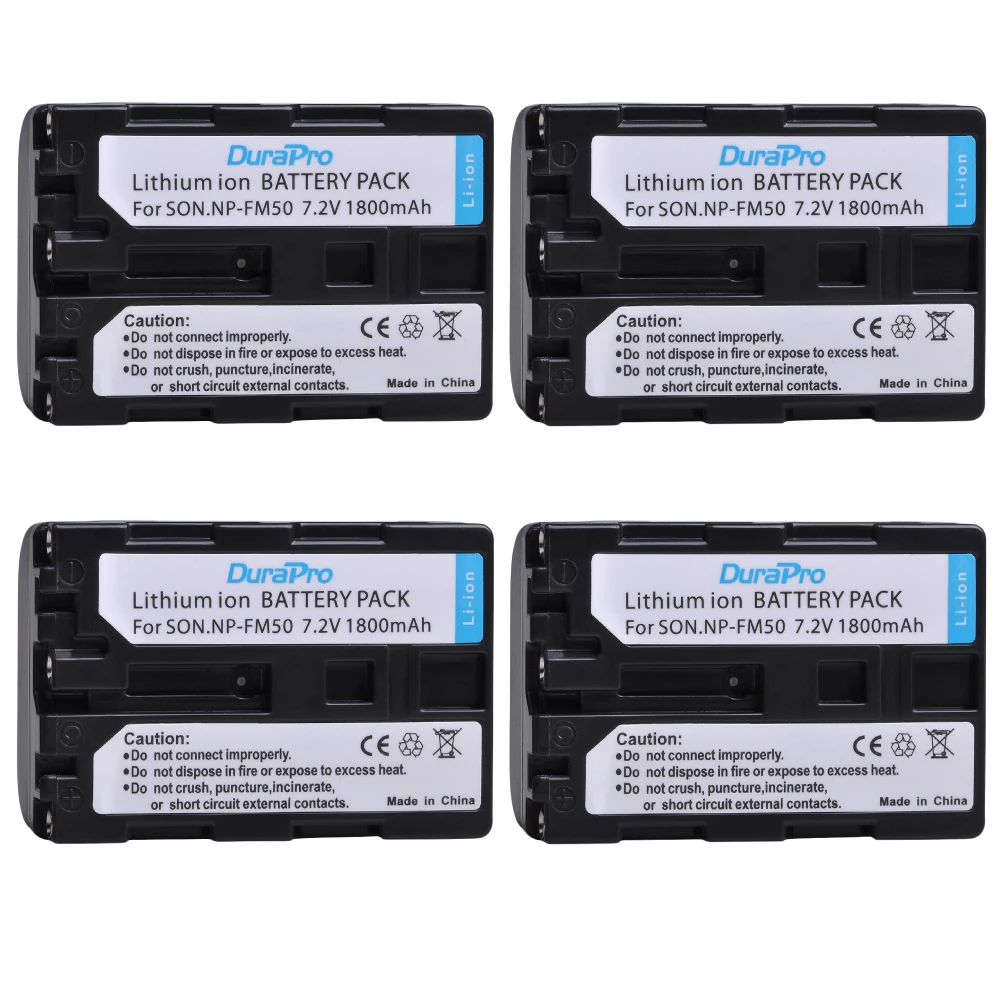 Комплект из 2 предметов 1800 мА/ч, NP-FM50 NP FM50 Камера Батарея+ ЖК-дисплей USB Зарядное устройство для sony NP-F550 F570 F770 F750 F960 F970 FM500H FM70 QM91D QM71 - Цвет: 4 Battery
