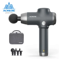 aonijie e4408 handheld fascia massage gun professional percussion deep tissue massager muscle pain relief therapeutic recovery