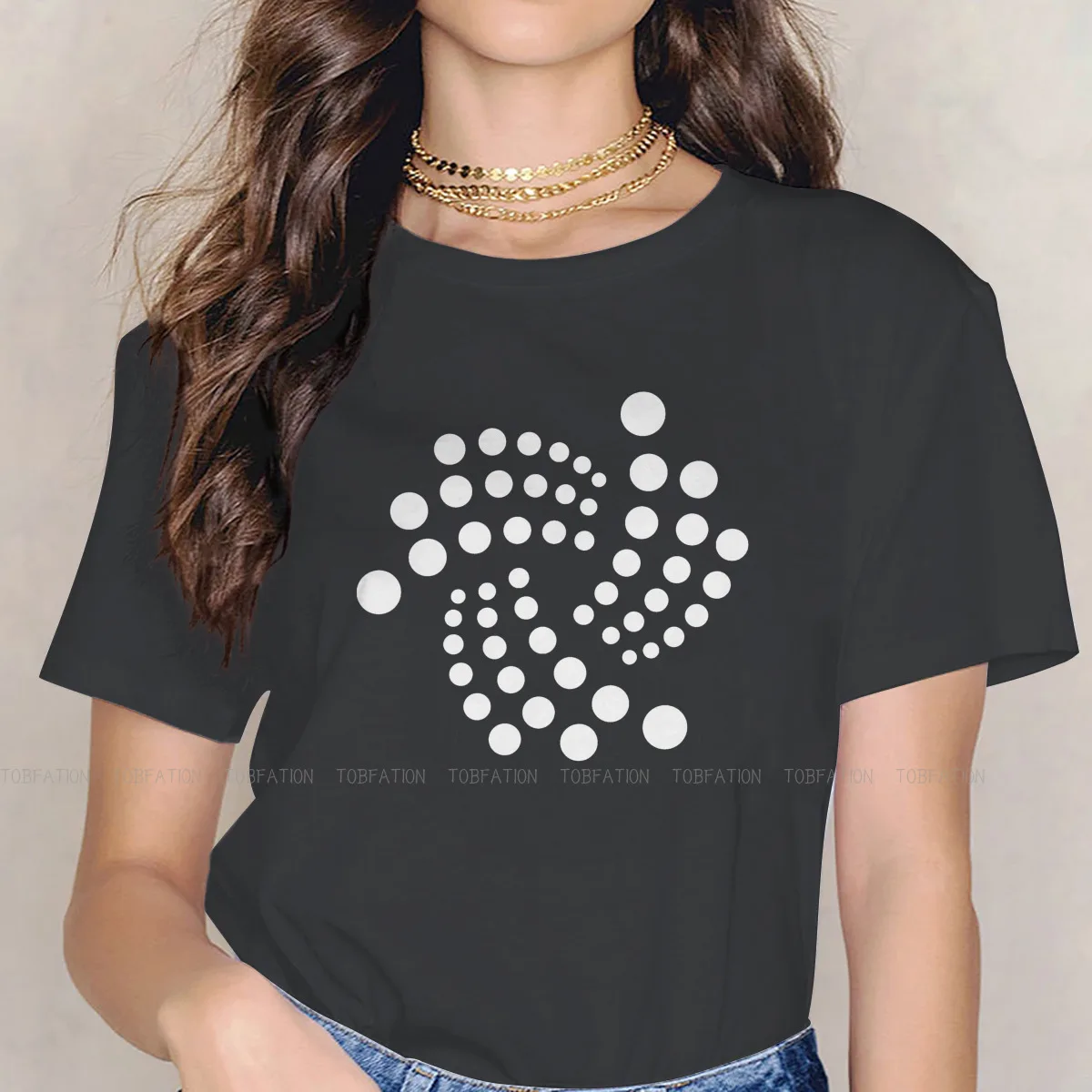 

IOTA Essential Unique TShirt for Girl 4XL 5XL Bitcoin Comfortable Creative Gift Clothes T Shirt Short Sleeve Ofertas