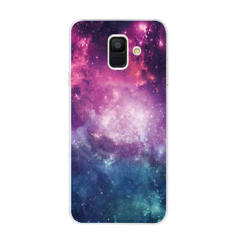 soft Silicone Phone Case For Samsung Galaxy A6 2018 Dual SIM SM A600 A600F Tpu Back Cover Plus A605 A605F |