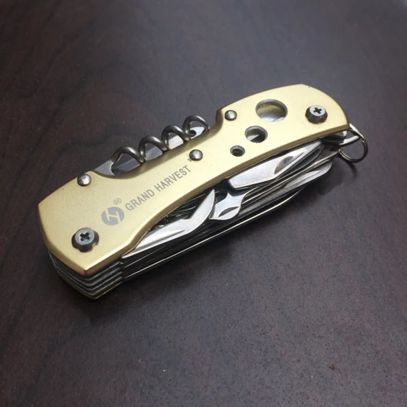 11 функций Военный нож из нержавеющей стали Navajas военный уличный походный