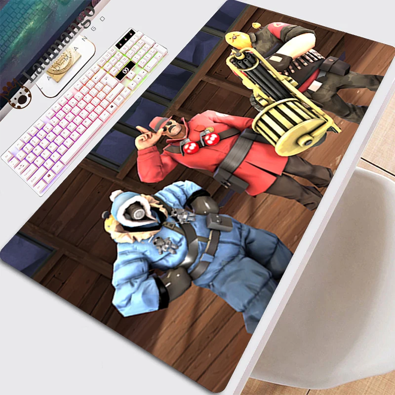 

Mause Pad Mouse Keyboard Accessories Desk Mat For Gaming Keyboard Carpet With Mousepad Speed Gamer Mats Computer Team Fortress 2