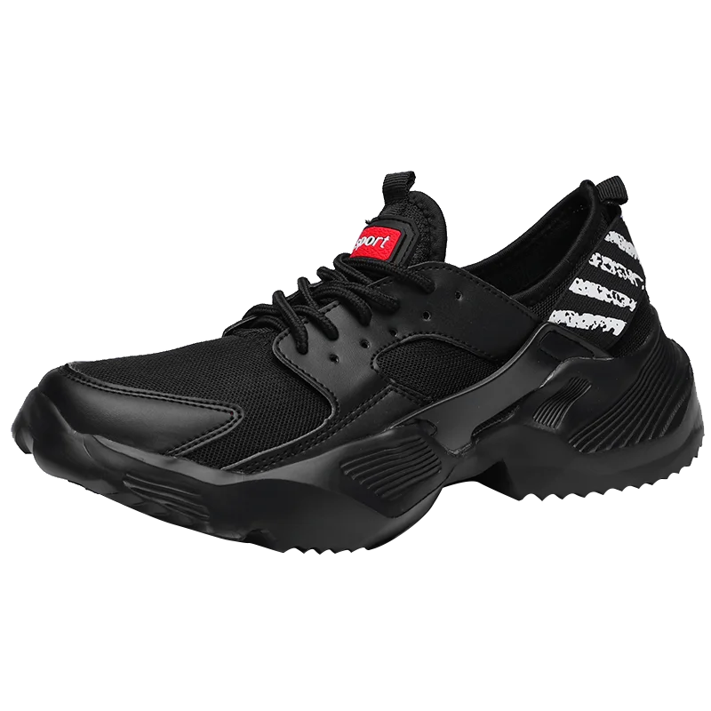 Мужская повседневная обувь дышащие мужские кроссовки из сетчатого материала