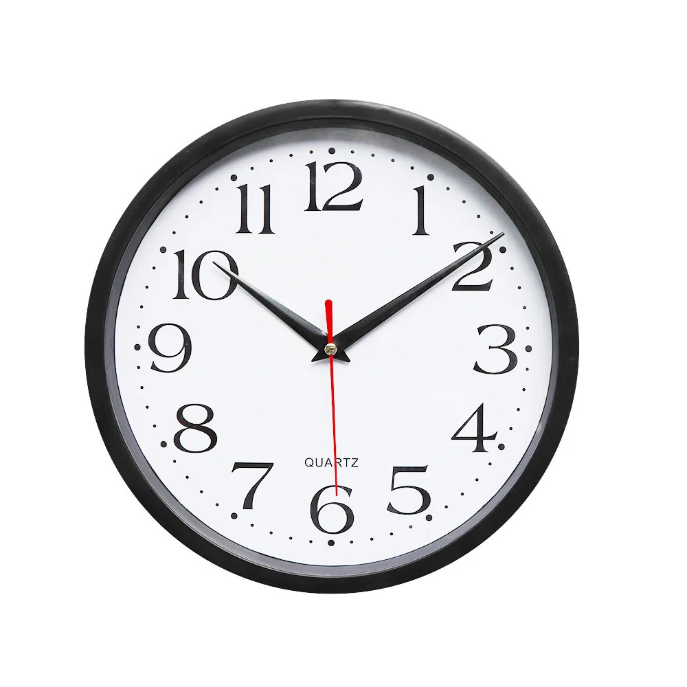 2022 настенные часы бесшумные кварцевые минуты секундная стрелка Современный