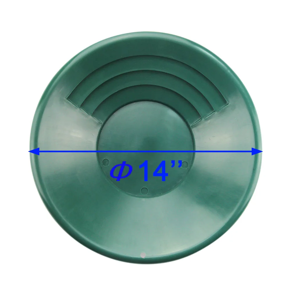 

Hand operated plastic gold panning pan washing bucket manual gold panning basin screen Jinsha basin gold separation equipment