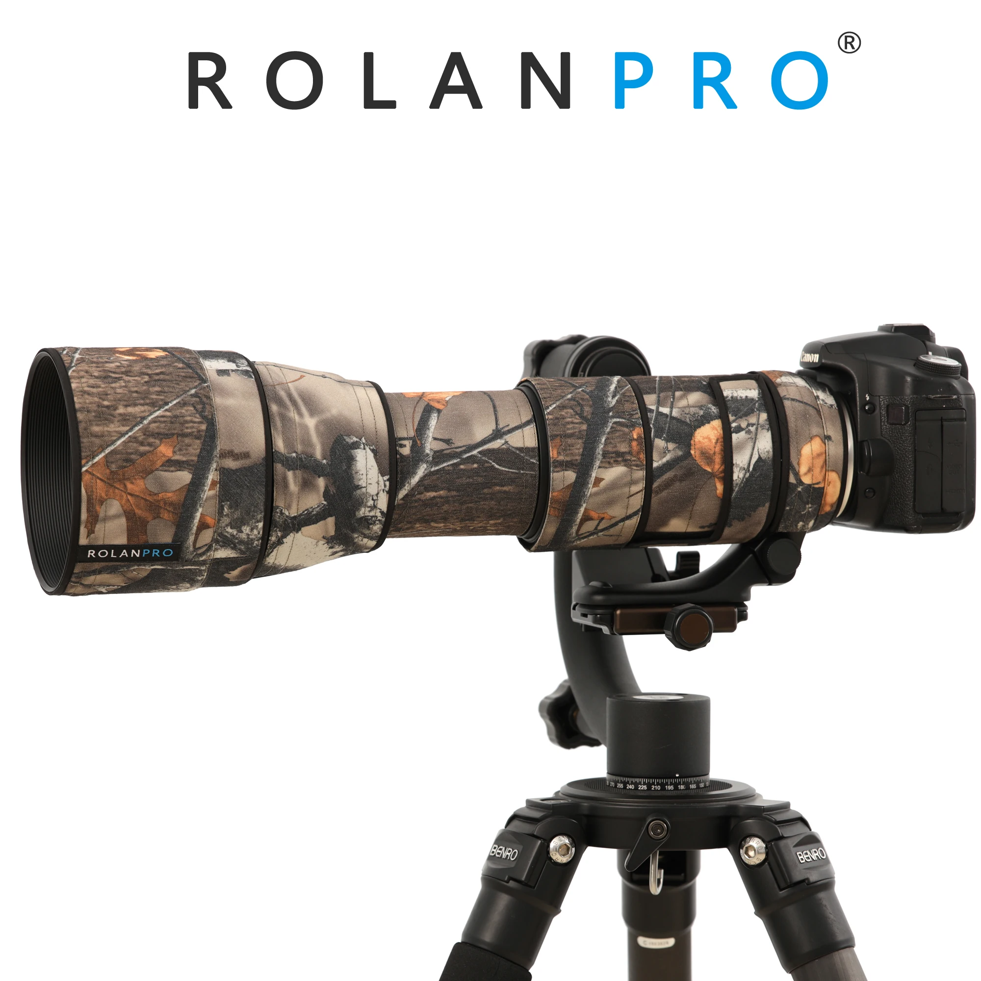 Защитный кожух для камеры ROLANPRO защитный рукав объектива камуфляжного цвета