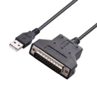 Кабель для термопринтера CP2102 с USB на DB25 Male RS232