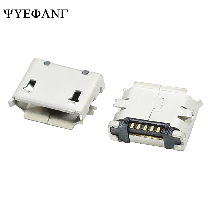 

20pcs/lot Micro USB Type B Female 5Pin SMT Socket Jack Connector Port PCB Board Charging