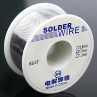 50g 100g solder wire 0 6mm 1 8mm lead tin wire 2 0 combustion aid home industry electronic welding welding accessories