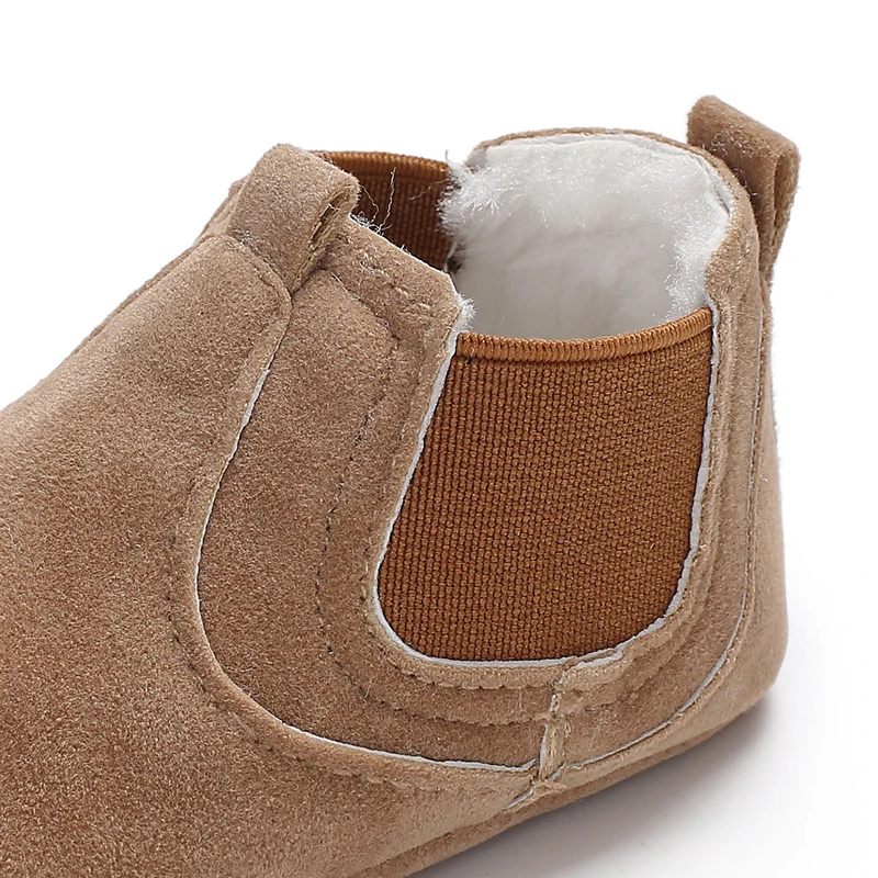 

Newborn baby Leopard PU Leather Shoes Autumn Baby Toddler Plus Velvet Girl First Walker Sneakers Shoes Toddler Classic Casual Sh