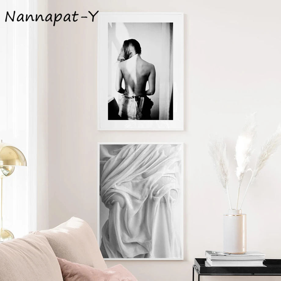 Винтажная Картина на холсте с изображением сексуальной девушки | Дом и сад