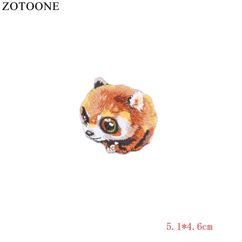 PE1331CT ZOTOONE единорог животные Parches вышивка утюг на патчи для одежды DIY продукты полосатая одежда НЛО Наклейки Аппликации E - Цвет: PE1331CT