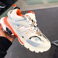 mixed cross strap sneakers mesh running shoes hiking shoes lace up clunky sneaker air cushion couple shoes womens shoes