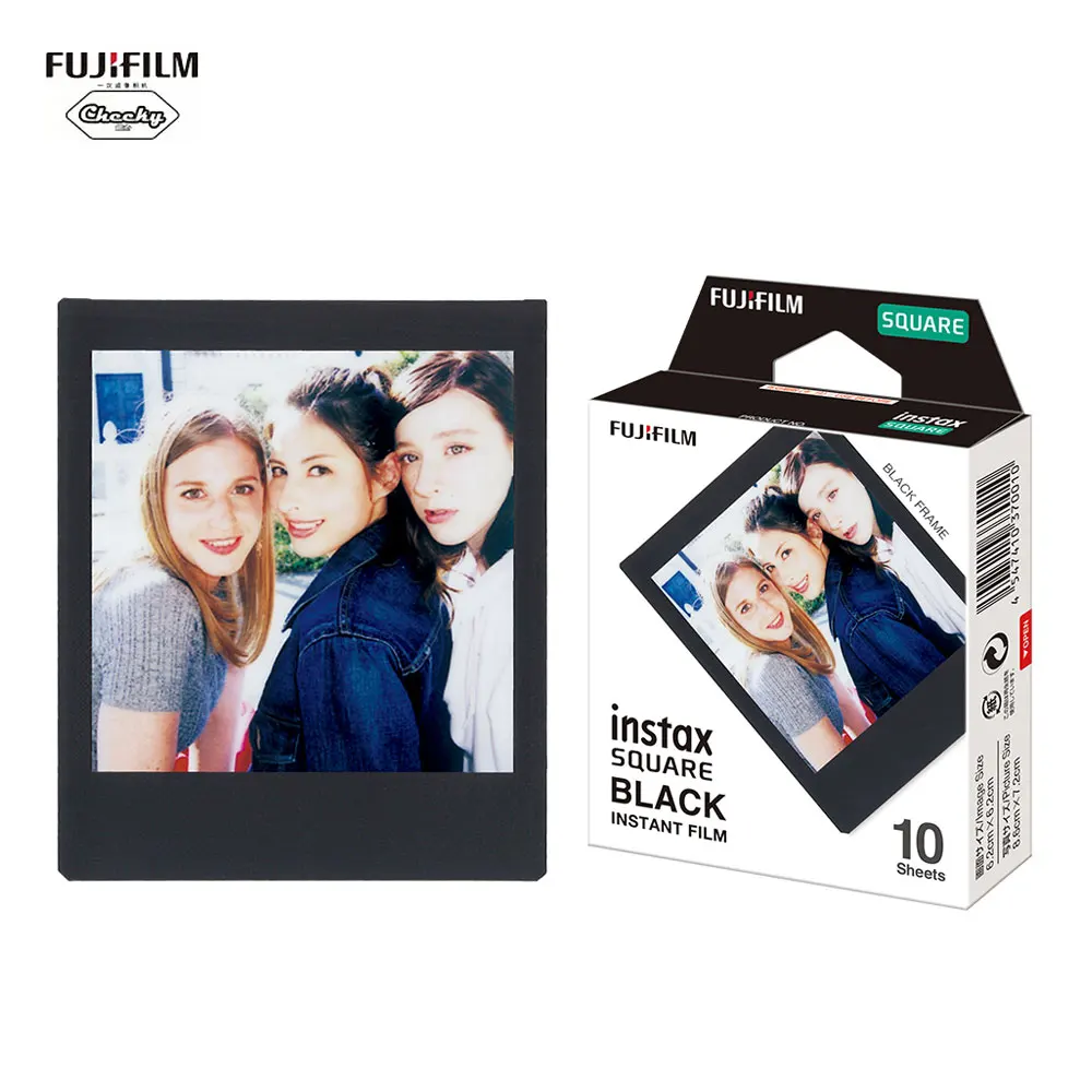 Оригинальная пленка Fujifilm Instax Mini 10 листов для камеры квадратная SQ20 SQ10 SQ6 фото
