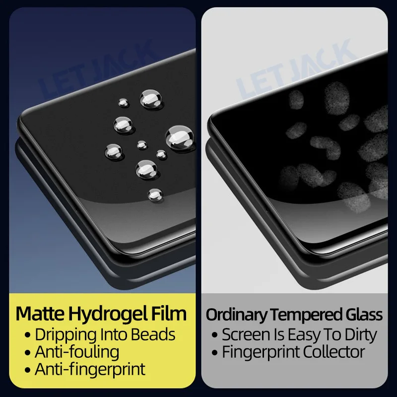 999D Anti Fingerprint Matte Soft Hydrogel Film for One Plus Nord 2 2T Screen Protector for One Plus 6 7T 9R 8 9 10 Pro Not Glass