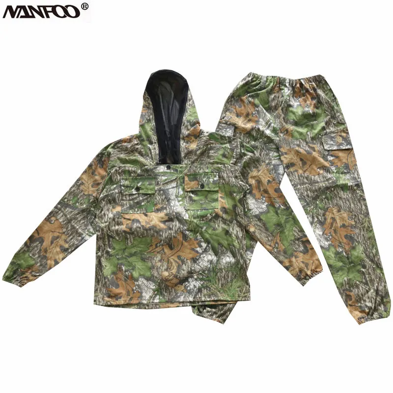 Новый Уличный весенне осенний бионический Камуфляжный Охотничий комплект