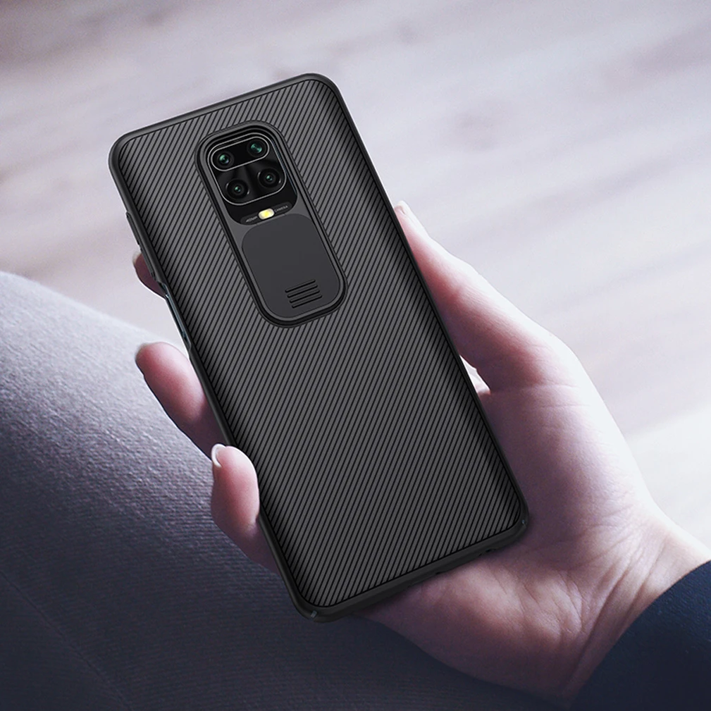 Чехол для Xiaomi Redmi Note 9/9S чехол NILLKIN CamShield слайдер камеры защитный 9 Pro/9 Pro Max|Бамперы| |