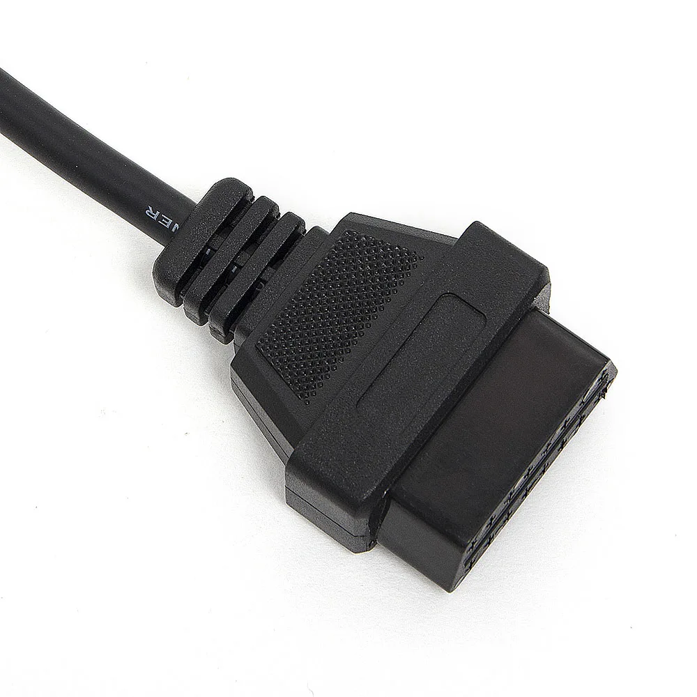 

OBDIl and 16PIN Socket OBD2 Diagnostic Connector Adapter 1.5M 16PIN OBD2 Extension Cable Compatible for ELM327 150CM