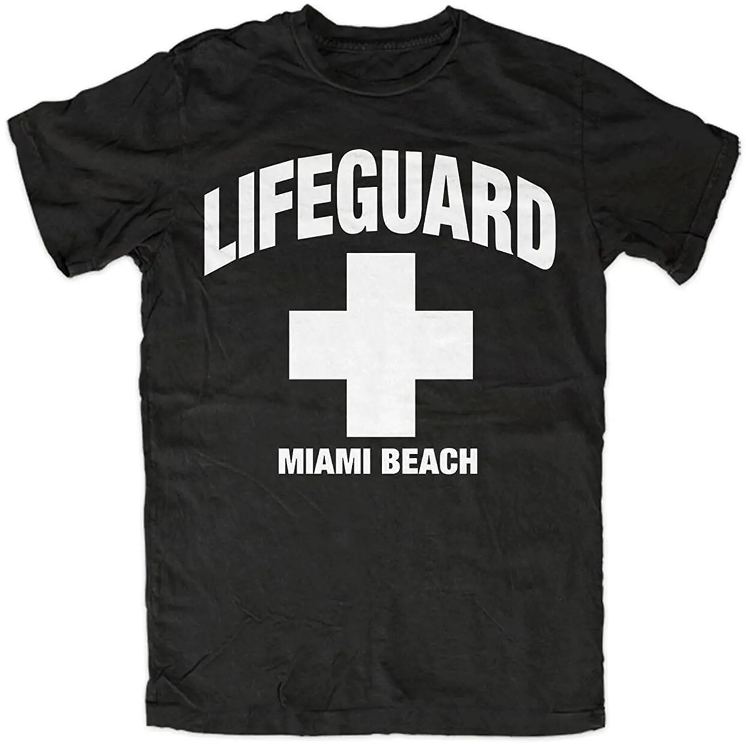 

Lifeguard Miami Beach T-Shirt Cult, Miami Summer Fashion T-shirt Baywatch