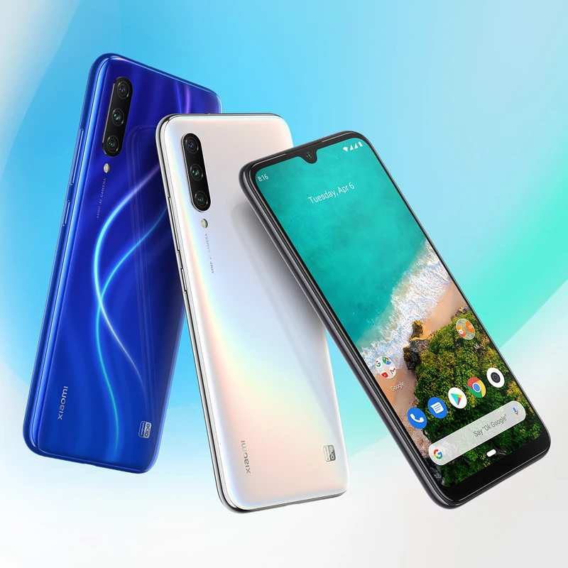 Глобальная версия Xiaomi mi A3 4 Гб 128 Смартфон Snapdragon 665 Восьмиядерный 6 088 &quotAMOLED экран 48