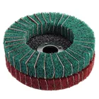 Полировальный диск из нейлонового волокна, 1 шт., 4 дюйма, зернистость 280320, абразивный диск для полировки