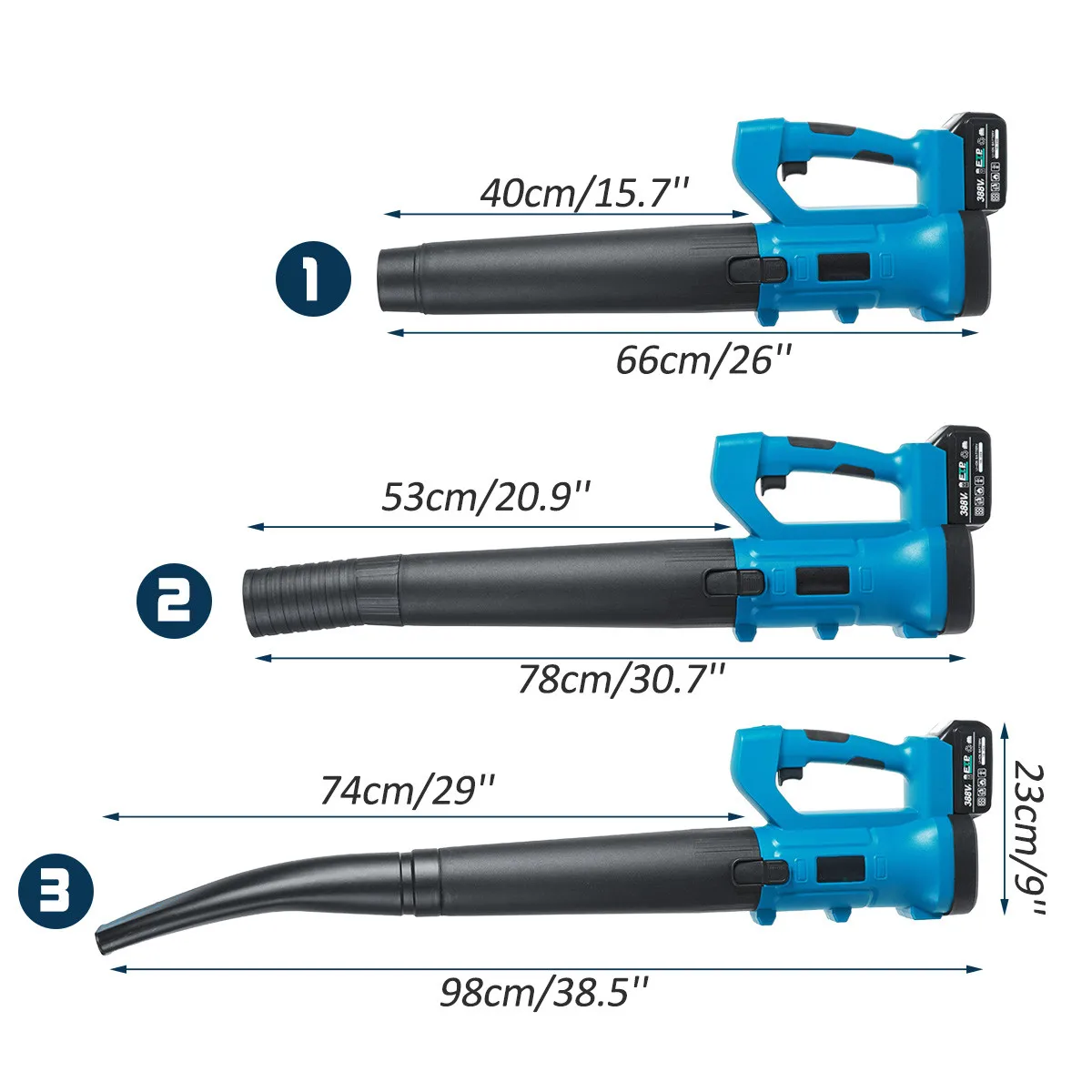 2500w 3 In 1 Cordless Electric Air Blower 20000RPM Handheld Leaf Dust Collector Sweeper Garden Tools for Makita Battery - купить по