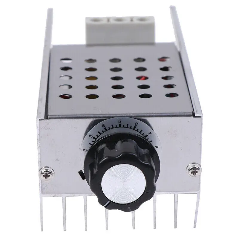 Новый регулятор напряжения SCR 10000 Вт контроллер скорости диммер термостат