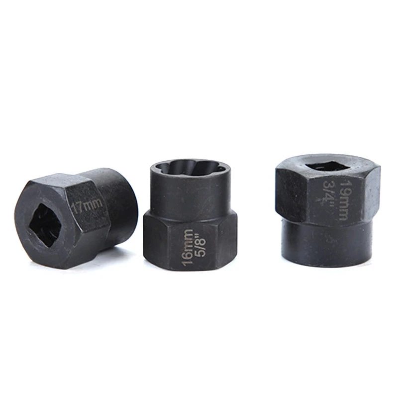 

13Pcs Damaged Bolt Nut Screw Remover Extractor Removal Set Nut Removal Socket Tool Threading Hand Tools Kit with Box