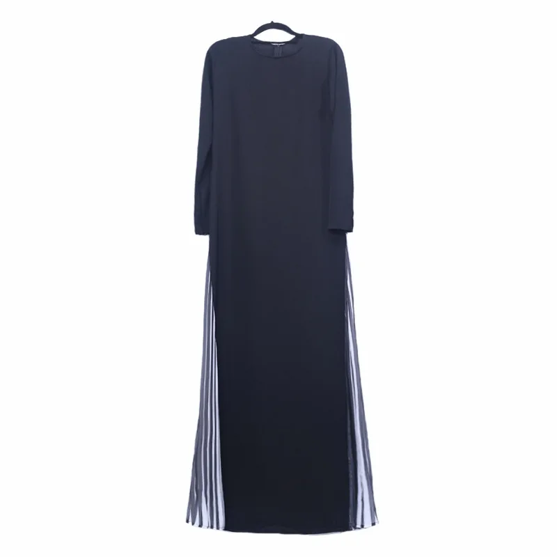 Элегантное мусульманское платье Abaya высококачественное свободное Макси в