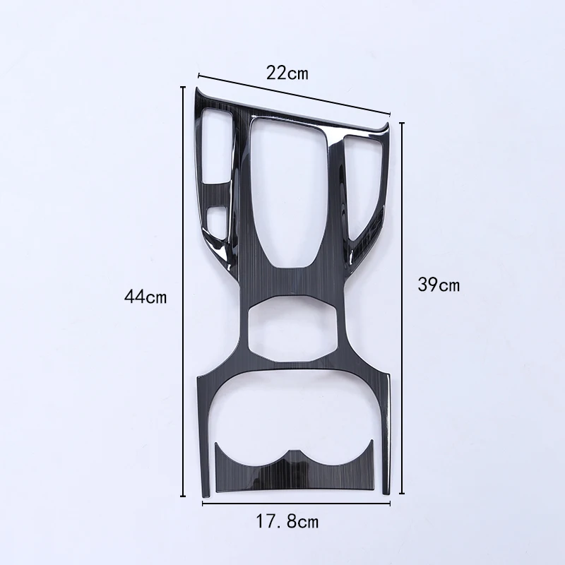 

Lsrtw2017 for Haval F7 F7X Car Center Console Gear Panel Cup Frame Decoration Trims Accessories Interior 2019 2020 2021 Auto