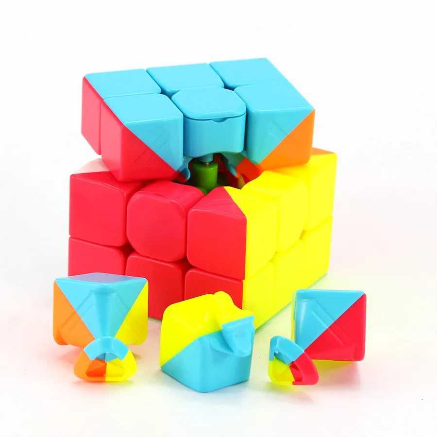 QiYi Warrior W 3x3x3 Magic Speed Cube3x3 головоломка 56 мм игровые кубики головоломки игрушки для