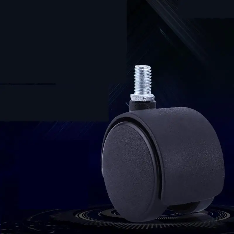 4 шт./лот 1 "/1 5" 2 &quot8/10 мм винтовой стержень нейлоновый ролик с тормозом