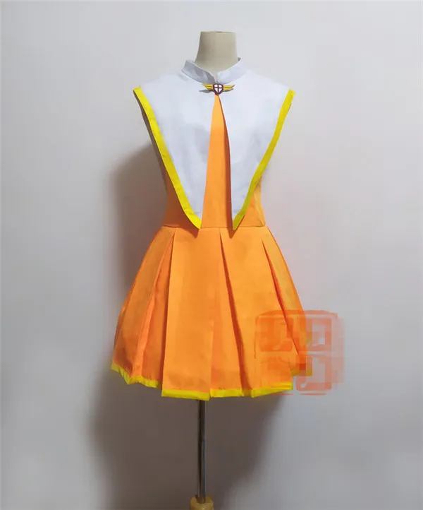 

CARDCAPTOR SAKURA KINOMOTO SAKURA Cheerleading Cosplay Costume Halloween Uniform