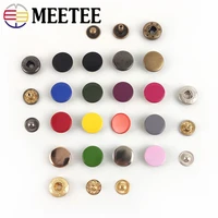 20set 121517mm retro metal snap buttons for clothing snap fastener press stud buckle diy clothes sewing accessories d3 6