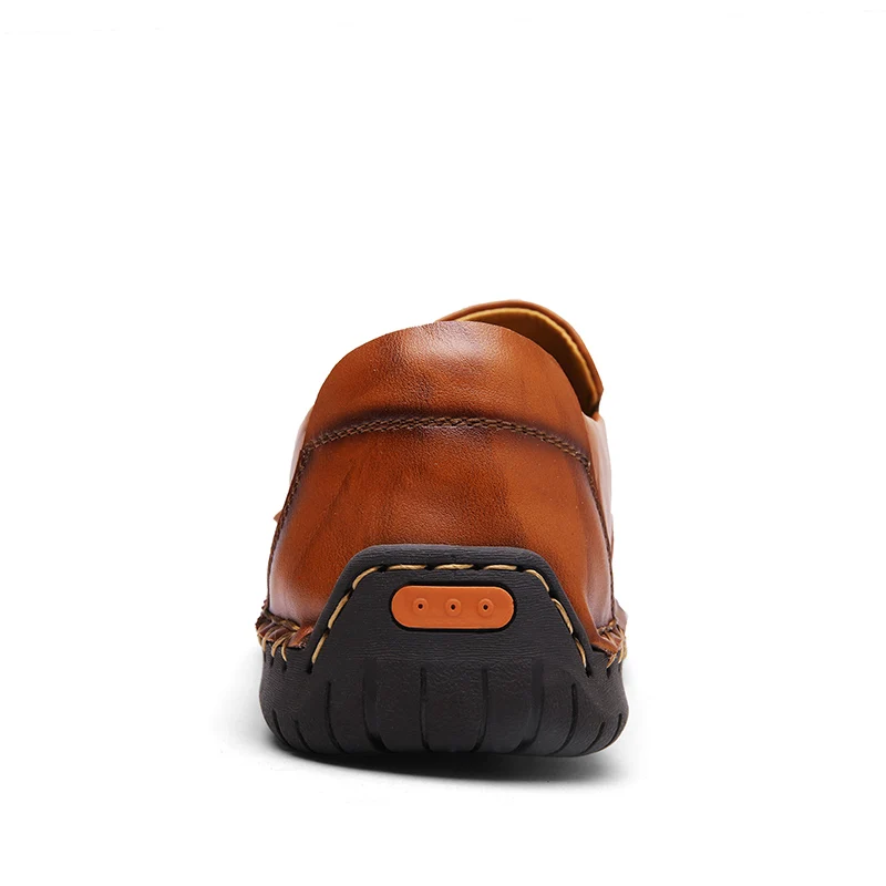 

Men Leather Shoes Casual Handwork Comfort Slip on Moccasin Penny Loafer Zapatos De Hombre Driving Style Man Shoes 47 48