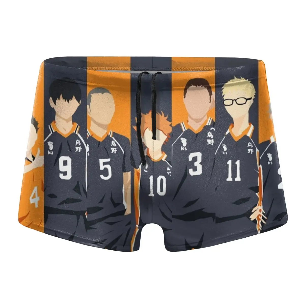 

2020 Summer Swimwear Men Swimsuit Haikyuu Boy Swim Suits Boxer Shorts Swim Trunks Swimming Surf