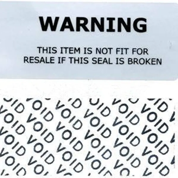 

Печатные защитные наклейки серебристого цвета