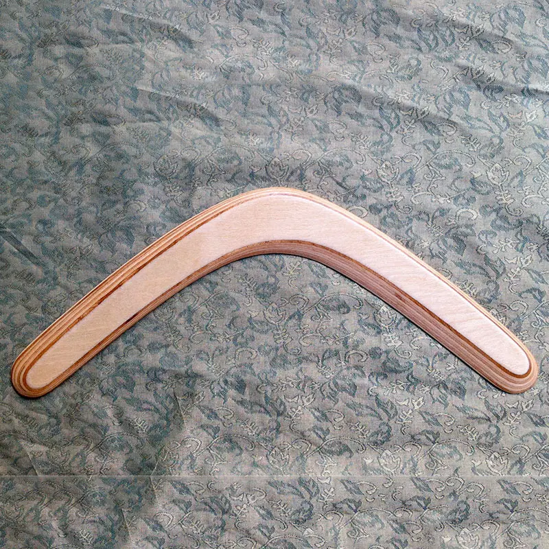 Спортивный Бумеранг Деревянный бумеранг Спорт на открытом воздухе самолет для