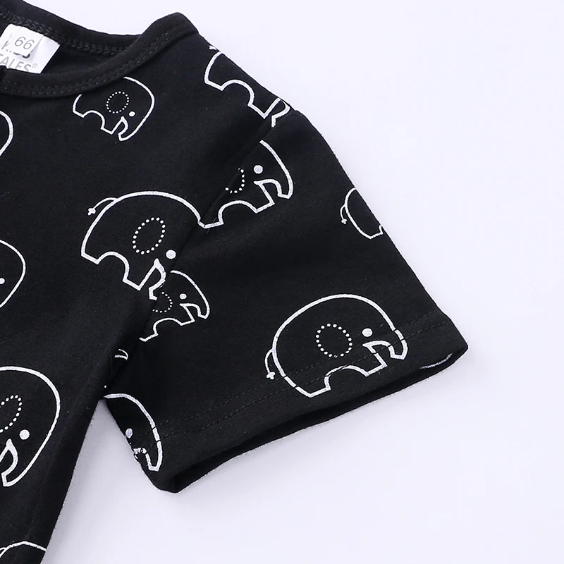 Для новорожденных от 0 до 24 месяцев Одежда для маленьких мальчиков и девочек на