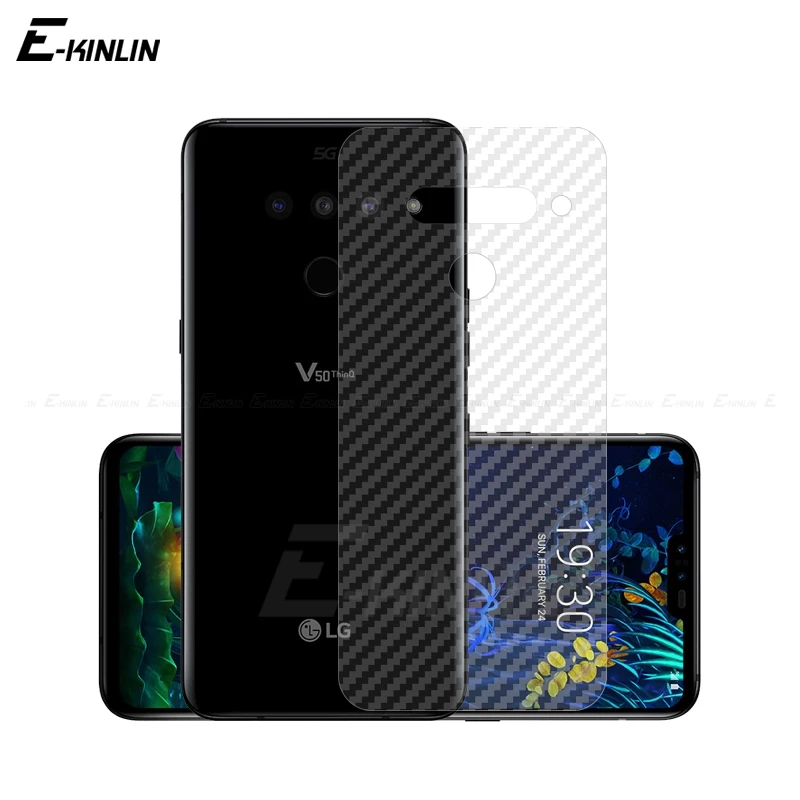 Задняя крышка экрана протектор для LG G8 G8X G7 ThinQ G6 V50S V50 5G V20 V30 V30S V40 Plus G5 SE наклейка из