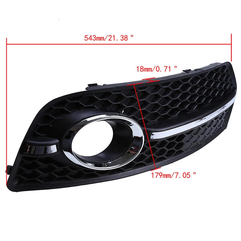 Левая Правая сторона автомобиля противотуманная фара POSSBAY крышка нижнего