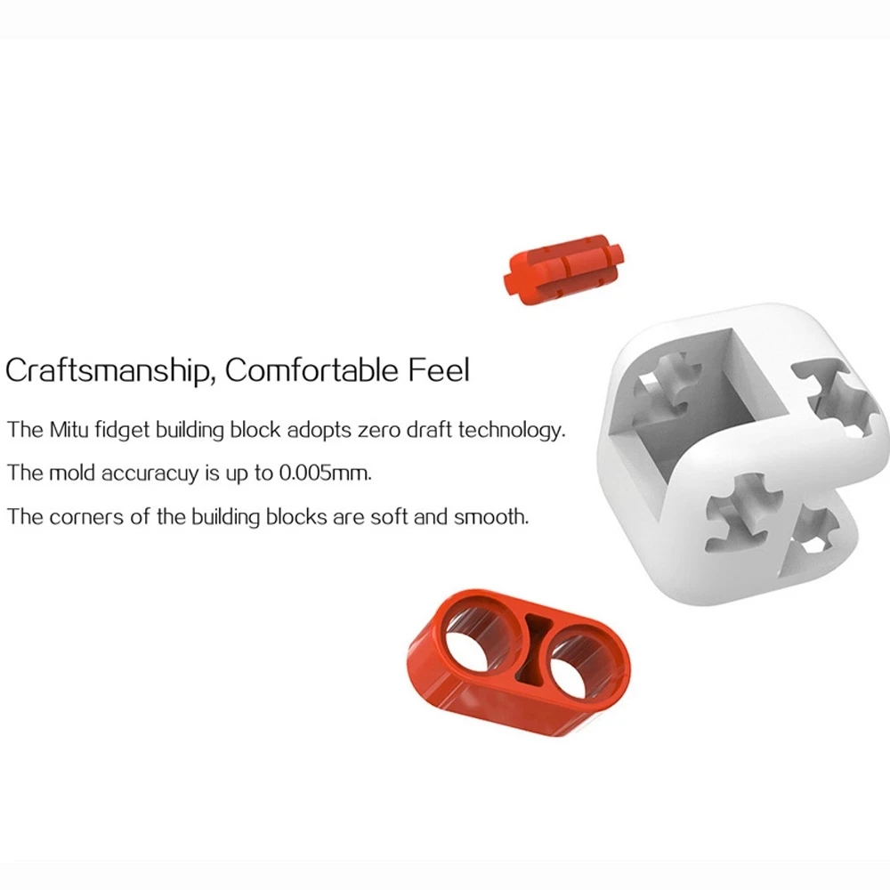 

Original Xiaomi Mitu Cube Spinner Finger Bricks Mini Intelligence Toys Smart Finger Toys Portable Xiaomi Smart Home Gift for Kid