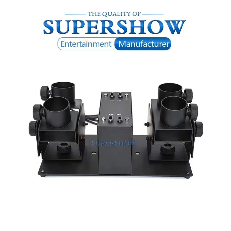 Новый стиль 100W 4 головки выстрел Бумага кроя электрическая машина для конфетти