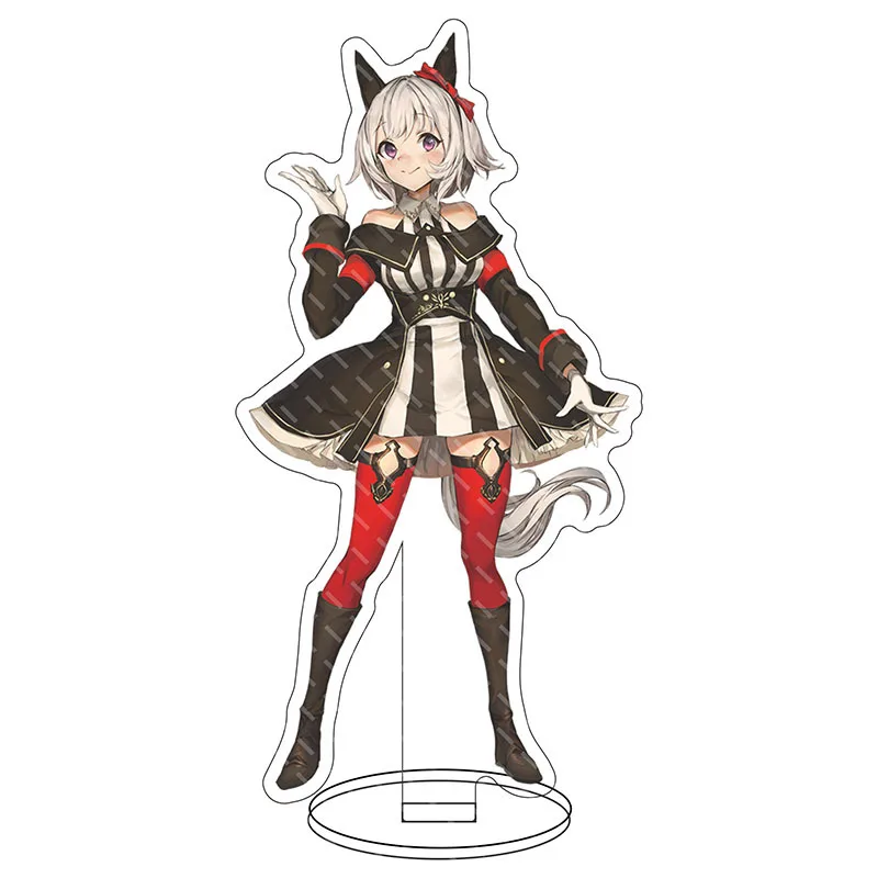 

2021 Classic Anime Pretty Derby Silence Suzuka Special Week Acrylic Stand Figure Model Plate Desktop Toy Keychain Cosplay
