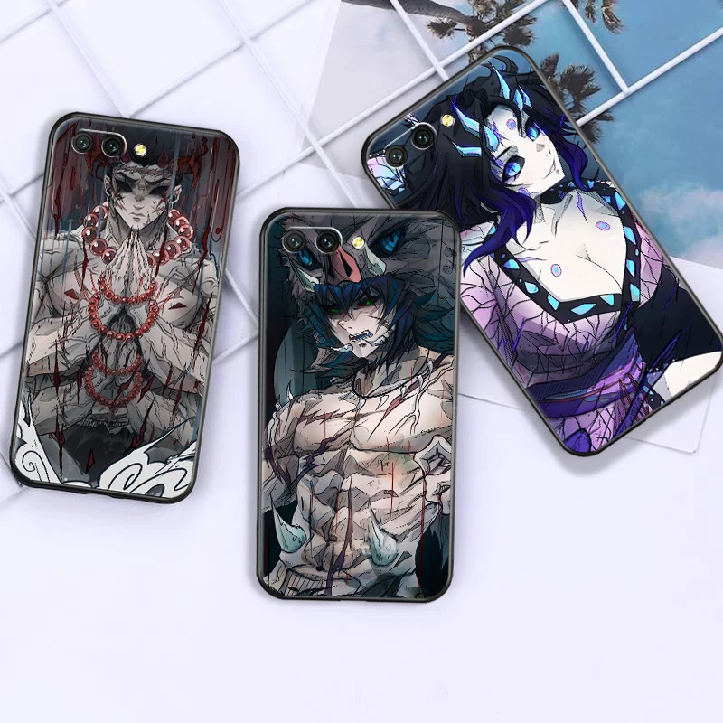 

Phone Case For Huawei Honor 7X 8X V9 9X 10 10i 10 Lite V10 V20 20i 30 Lite 50 Pro Cartoon Japan Anime Demon Slayer Back Cover