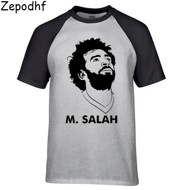 Мужская Высококачественная Футболка с принтом Mohamed Salah Ghaly Egypt World Play jersey liverpoles, повседневный трикотажный топ