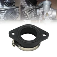 motorcycle carburetor intake manifold rubber interface adapter for pwk32 34mm auto replacement parts 6cm x 3 8cm x 2 2cm
