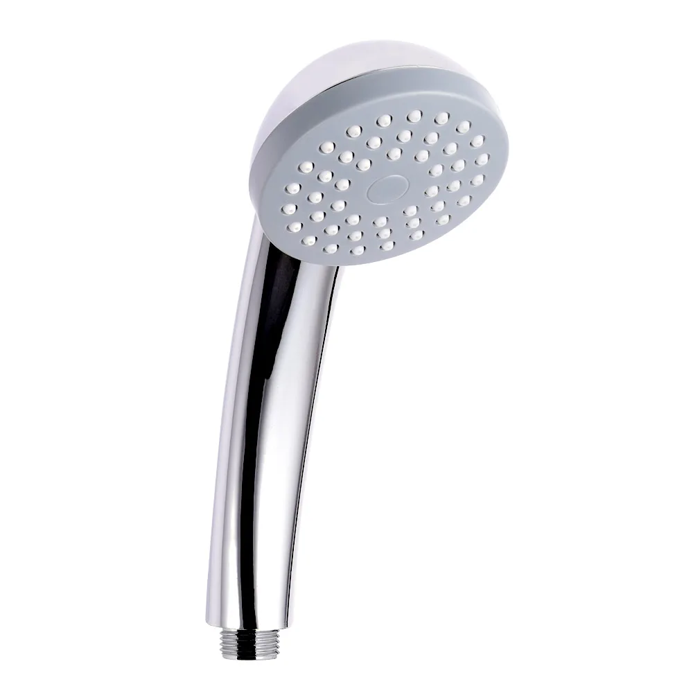 

Chrome Single Function Economic Type Water Saving ABS Plastic Bathroom Fittings Hand Shower Head